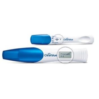 Schwangerschaftsschnelltest - Double-Check & Date - Clearblue - hCG / digital