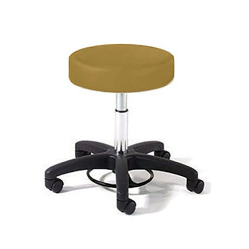 Hocker für Arztpraxis - MCM863 - Mid Central Medical - höhenverstellbarer / pneumatisch / auf Rollen