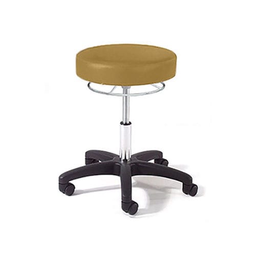 Hocker für Arztpraxis - MCM860 - Mid Central Medical - höhenverstellbarer / pneumatisch / auf Rollen