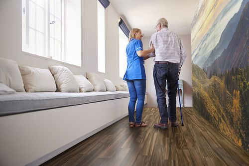 Holzbodenbelag - Wood™ adhesive-free - ALTRO LTD - rutschfest