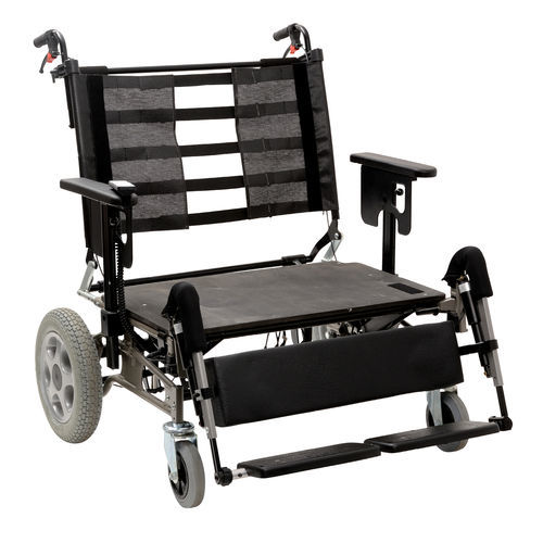 Passiver Rollstuhl - 450 T - Alu Rehab - für Übergewichtige / zur Nutzung im Freien / für den Innenbereich