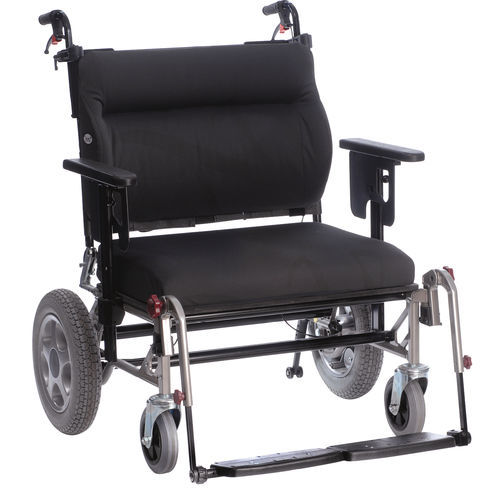 Passiver Rollstuhl - 450 F - Alu Rehab - für Übergewichtige / zur Nutzung im Freien / für den Innenbereich