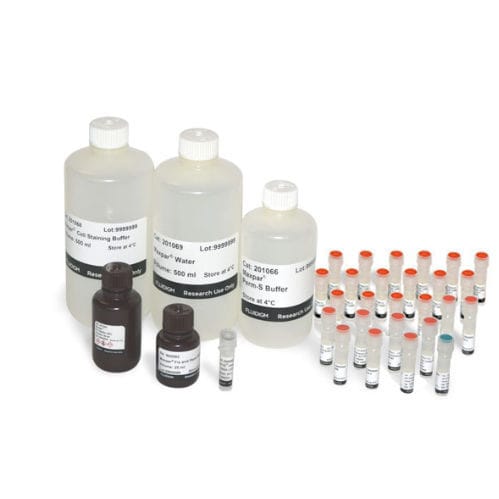 Antikörper-Reagenzkit - Maxpar - Fluidigm - für Fluss-Zytometrie / flüssig