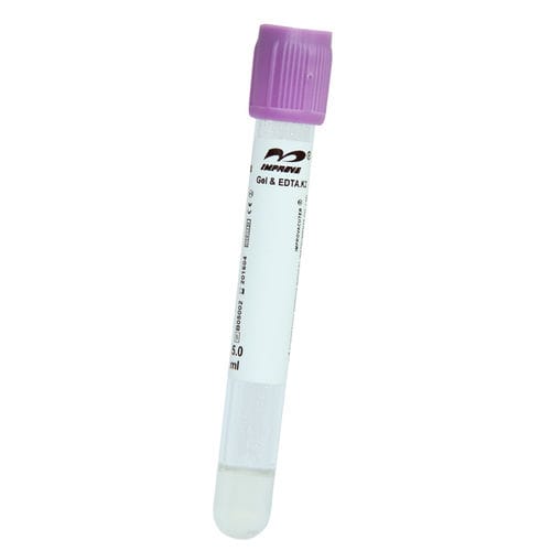 Zylinderförmiger Probenahmeröhrchen - IMPROVACUTER® 722350202, IMPROVACUTER® 724850202  - Improve Medical - für Probennahme / mit Trenngel / K2-EDTA