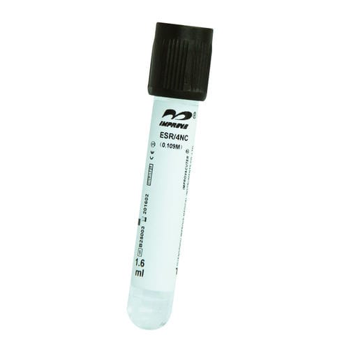 ESR-Probenahmeröhrchen - IMPROVACUTER® 642160200, IMPROVACUTER® 645122005 - Improve Medical - zylinderförmig / mit Natriumcitrat