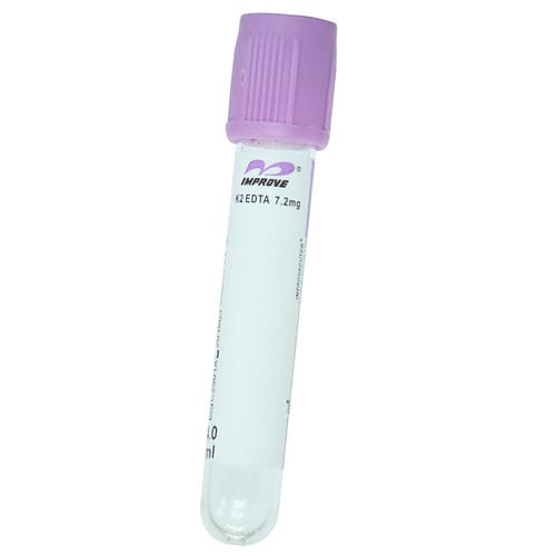 Zylinderförmiger Probenahmeröhrchen - IMPROVACUTER® 682020202, IMPROVACUTER®692041202  - Improve Medical - für Probennahme / K3-EDTA / K2-EDTA