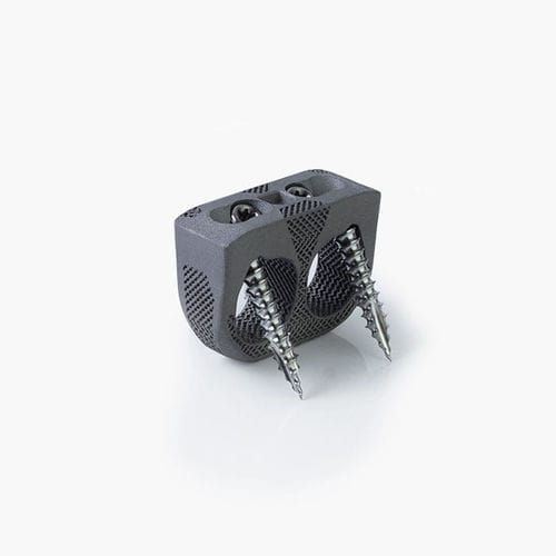 LWS-Zwischenwirbelimplantat - Idys®-ALIF ZP 3DTi - Clariance - ventraler Zugang / Titan