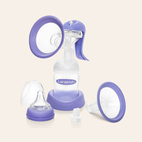 Manuelle Milchpumpe - 50520  - Lansinoh - kompakt / Silikon