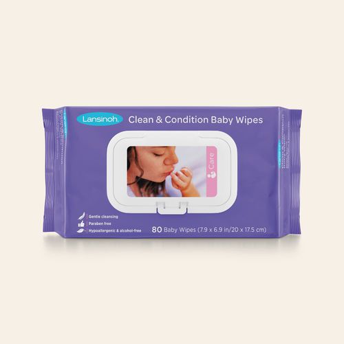 Feuchte Reinigungstücher / für Babyhygiene - 20540  - Lansinoh - 80er-Packung