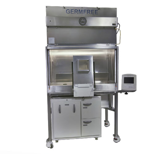 Isolierkabine - RADIOSAFE series - Germfree - für Nuklearapotheke / bodenstehend / Laminar-Flow