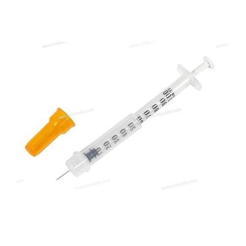 Insulinspritze - Micsafe Medical - 1 ml / 0,5 ml / Sicherheit