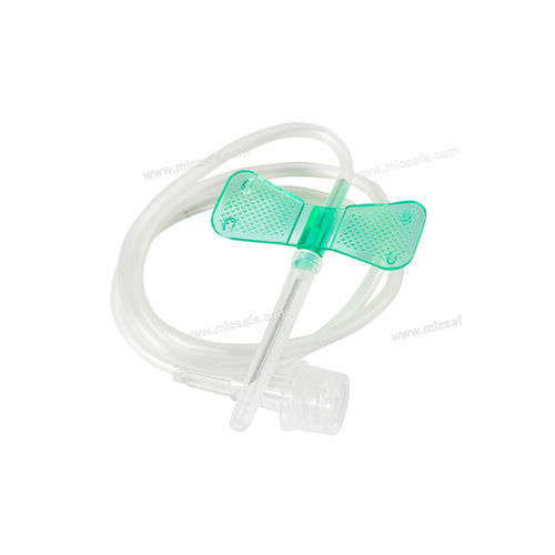 Nadel zur intravenösen Injektion - Micsafe Medical - für Punktionen / mit Flügel
