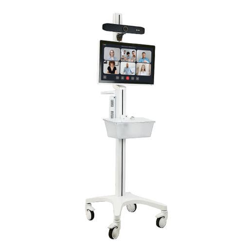 Telemedizinwagen für Video Konferenz - Connect Meeting - Ditec Medical - mobil / gesichert