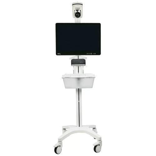 Telemedizinwagen für Video Konferenz - AMIS-X - Ditec Medical - für Panel PC / mobil / Akku