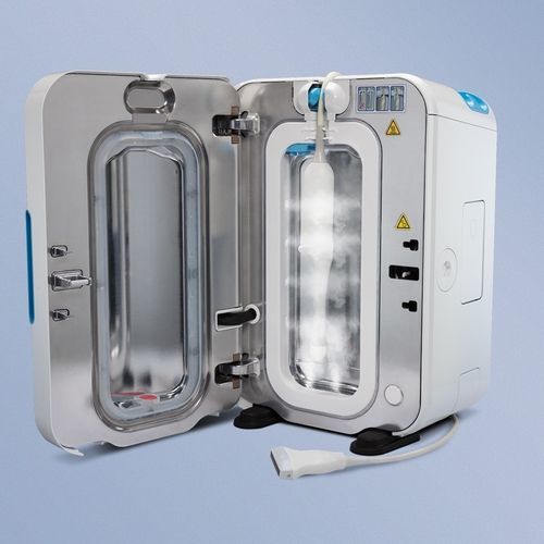 Reinigungs- und Desinfektionsgerät für Ultraschallsonde - trophon® - Nanosonics - bodenstehend / automatisch / mit Frontöffnung