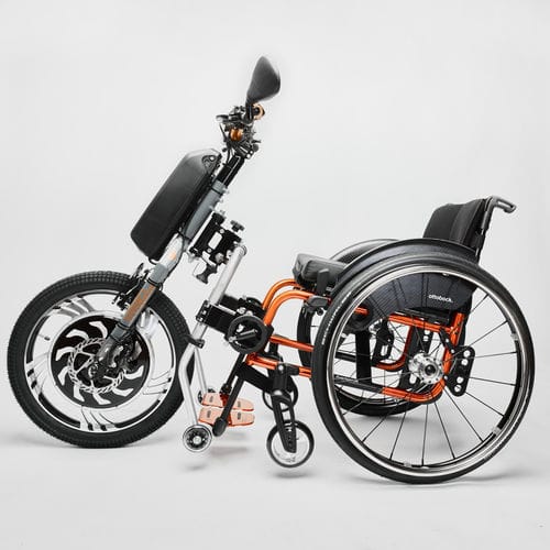 Elektrischer Rollstuhlantrieb - VARIO-DRIVE - Alois Praschberger - Front
