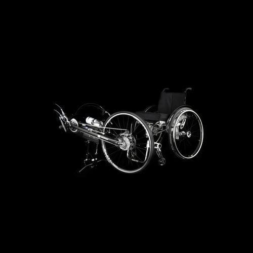 Elektrischer Rollstuhlantrieb - CHALLENGER - Alois Praschberger - Front