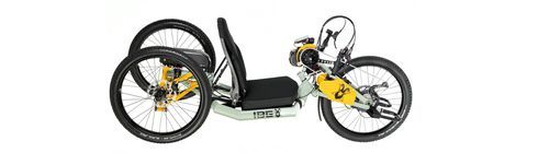 Aktives Handbike - Offroad Speedbike Ibex - Alois Praschberger, Rolltechnik & Sport GmbH - für Behinderte