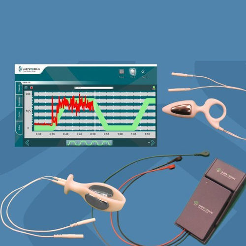 System zur Beckenbodenrehabilitation / Beckenboden-EMG - BioSmart - Creo Medical - Tisch