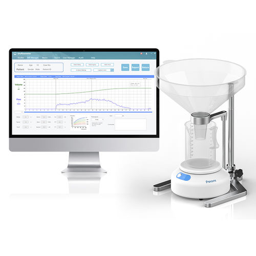 Digitales Uroflowmeter - Uroflowmetry - Potent Medical - mit Drucker / mit drahtloser Verbindung