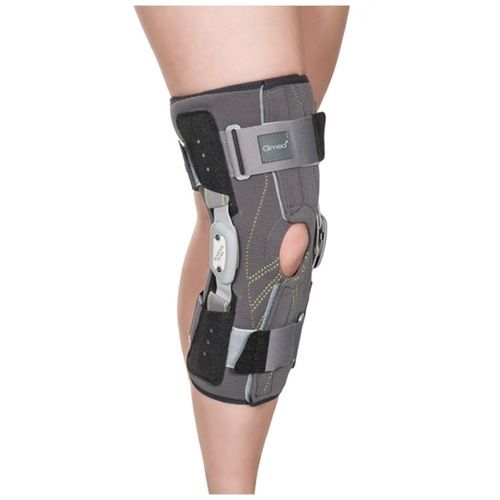 Knieorthese - S-MOVE - Qmed - Kniescheiben-Stabilisierung / mit Knieöffnung / mit Gelenk