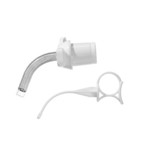 Kanüle für Tracheotomie - Silcosoft Ped - ATOS Medical - für Kinder / gebogen / elastisch