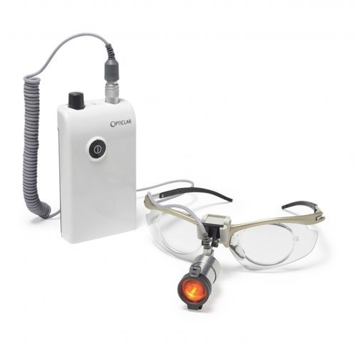 LED-Stirnleuchte - VISIONMAX - Opticlar Vision - Akku / mit tragbarer Lichtquelle