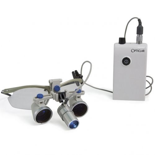 OP-Stirnleuchte - 500.000.054 - Opticlar Vision - LED / Akku / für Binokularlupe