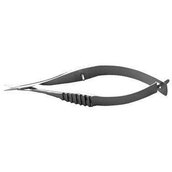 Mikroschere für Chirurgie - INS600124-G-2, INS600124 - Kent Scientific - für Veterinärmedizin / autoklavierbar / gerade