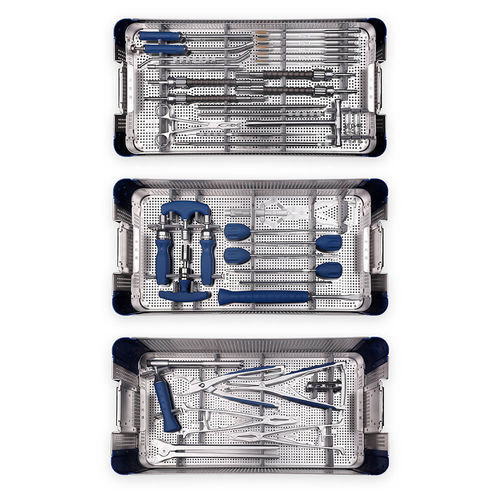 Wirbelsäulenchirurgie-Instrumentenset - CanESP - Canwell Medical - Wirbelsäulen-Osteosynthese / anpassbar