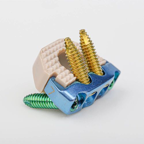 HWS-Zwischenwirbelimplantat - CanPEEK-Z - Canwell Medical - ventraler Zugang / aus PEEK / mit Zervikalknochenplatte
