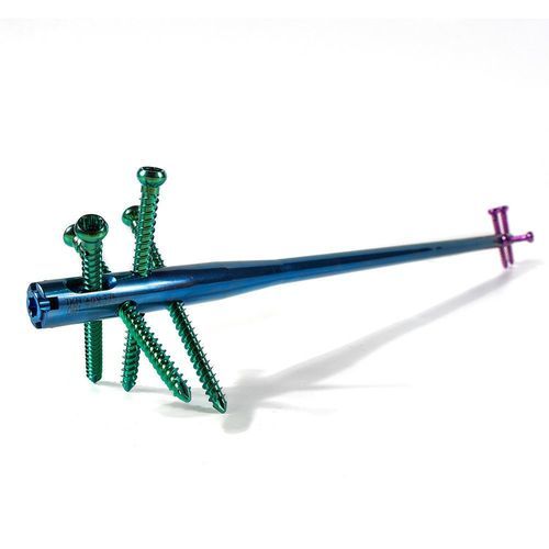 Marknagel / für Schienbein - CanETN-II - Canwell Medical - mit proximaler Fixierung / mit distaler Fixierung / Titan