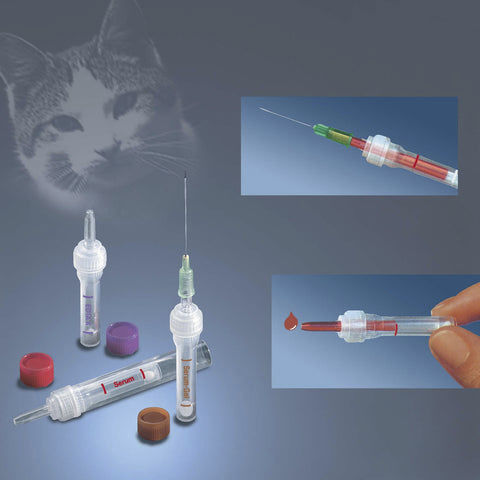 Labor-Probenahmeröhrchen - MUL-S-600 - SAI Infusion Technologies - für Veterinärmedizin / zylinderförmig / Blut