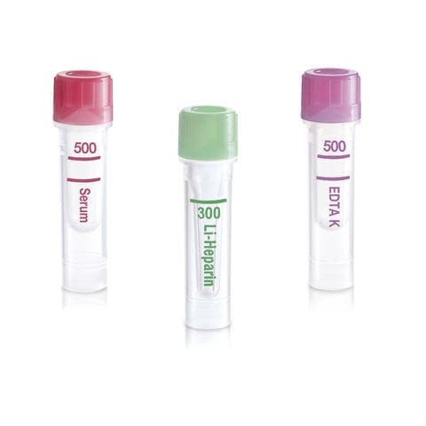 Labor-Probenahmeröhrchen - MV-S-300 - SAI Infusion Technologies - für Veterinärmedizin / zylinderförmig / Blut