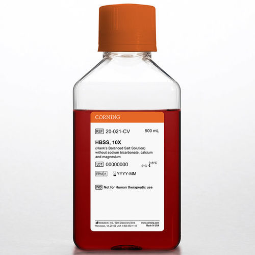 HBSS-Reagenz - Hank’s - Corning BV - für Forschungszwecke / flüssig / pH