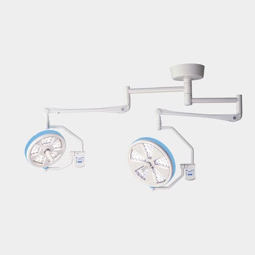 Deckenmontierte OP-Leuchte - Solar Max - Elpis Medical - LED / mit 2 Armen / 96