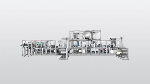 Kontinuierliche Verpackungsmaschine - PFM-K - Harro Hoefliger Verpackungsmaschinen - Vakuum / für Pulver / für Flüssigkeiten