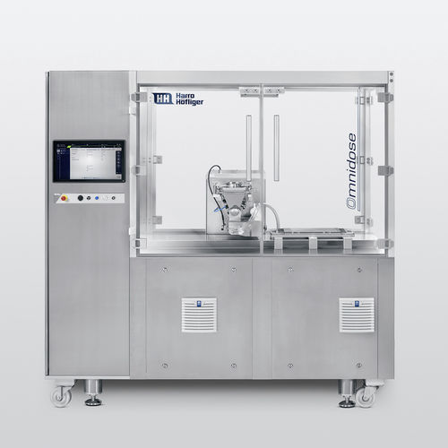 Halbautomatische Abfüllanlage - Omnidose - Harro Hoefliger Verpackungsmaschinen - Pulver / für Kapseln / Blister