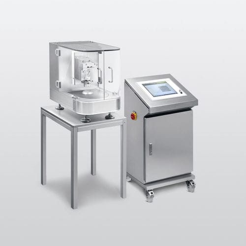 Halbautomatische Abfüllanlage - MicroVibe Lab - Harro Hoefliger Verpackungsmaschinen - per Gewicht / Tisch / Pulver