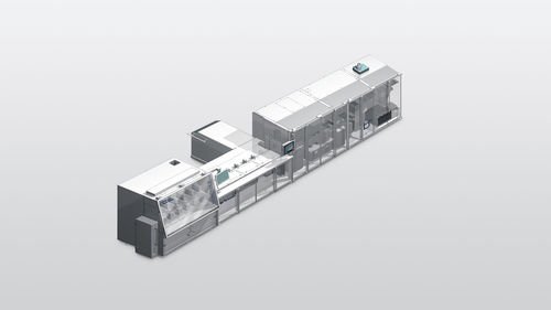 Intermittierende Verpackungsmaschine - HSP - Harro Hoefliger Verpackungsmaschinen - Füll-, Form- und Versiegelmaschine / Blister / für die Pharmaindustrie
