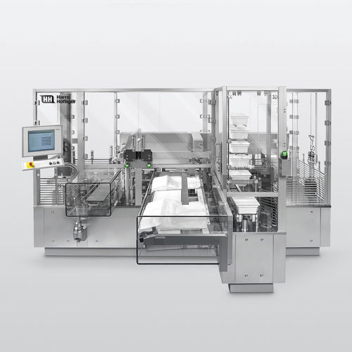 Lineare Absackmaschine - TBS - Harro Hoefliger Verpackungsmaschinen - bodenstehend / kompakt / für Säcke