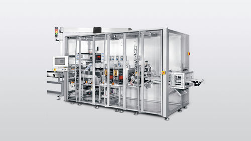 Inline-Absackmaschine - PMK 4SS - Harro Hoefliger Verpackungsmaschinen - Film / bodenstehend / für Säcke