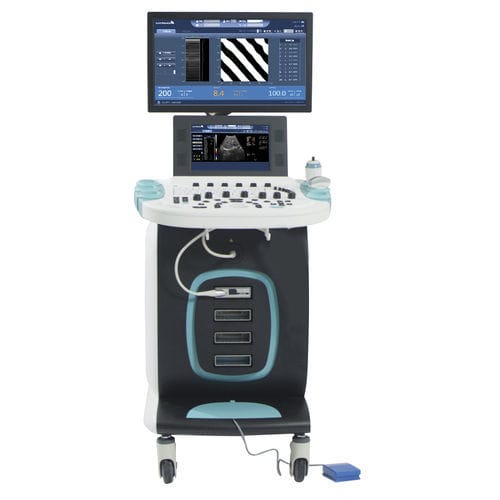 Elastographsystem mit Ultraschall / Leberzirrhose - Plus(9000) - Hisky Medical Technologies - Leberfibrose / Fettleber / mit Rollgestell