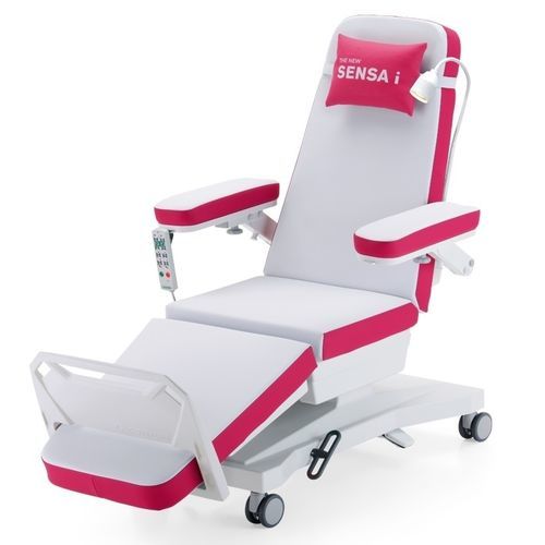 Elektrischer Behandlungsstuhl - SENSA® i - LiKAMED - dreiteilig / auf Rollen / Trendelenburg