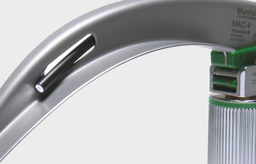 Macintosh-Laryngoskopspatel - Visionary® Fibre Optic - Marshall Airway Products - Edelstahl / zum Einmalgebrauch
