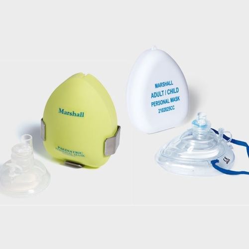 Wiederbelebungsmaske für Erwachsene - M62102025CC	 - Marshall Airway Products - für CPR