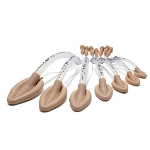 Silikon-Larynxmaske - LAD® 550 - Marshall Airway Products - wiederverwendbar
