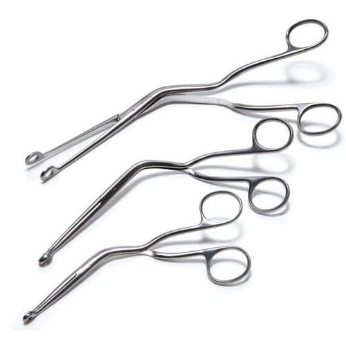 Chirurgische Klemme - M6300100D - Marshall Airway Products - Magill / zum Einmalgebrauch / gebogen