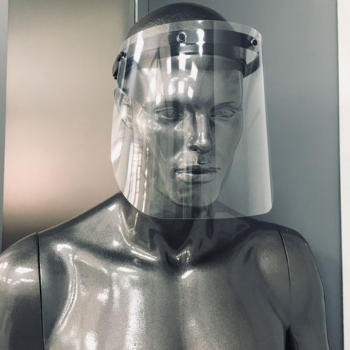 Vollgesichts-Gesichtsschild - MASK002  - Medoksa Medikal - Erwachsene / weiß