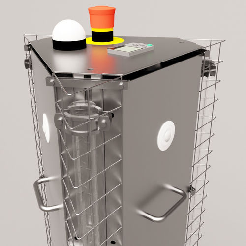 Ganzraum-Desinfektionssystem - HA-UV - membraPure - UV / mobil / elektrisch